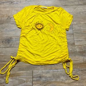 Adjustable moon and sun shirt